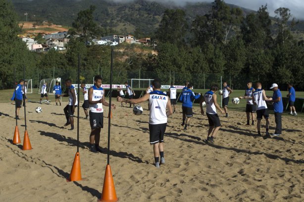 Durante o treino desta tarde no Hotel Fazenda das Amoreiras na cidade de Extrema/MG. O time faz uma intertemporada preparando-se para o próximo jogo dia 17/07 contra o Internacional/RS, na Arena Corinthians, válido pela 10ª rodada do Campeonato Brasileiro de 2014