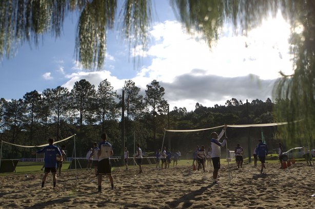 Durante o treino desta tarde no Hotel Fazenda das Amoreiras na cidade de Extrema/MG. O time faz uma intertemporada preparando-se para o próximo jogo dia 17/07 contra o Internacional/RS, na Arena Corinthians, válido pela 10ª rodada do Campeonato Brasileiro de 2014