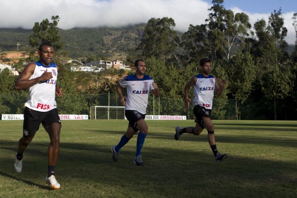 Durante o treino desta tarde no Hotel Fazenda das Amoreiras na cidade de Extrema/MG. O time faz uma intertemporada preparando-se para o próximo jogo dia 17/07 contra o Internacional/RS, na Arena Corinthians, válido pela 10ª rodada do Campeonato Brasileiro de 2014
