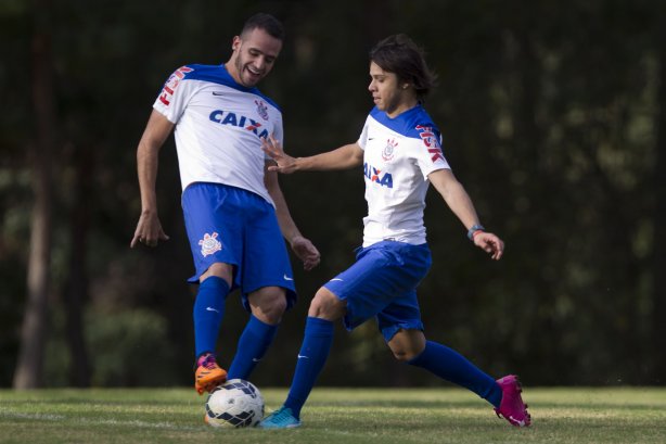 Durante o treino esta tarde no Hotel Fazenda das Amoreiras na cidade de Extrema/MG. O time faz uma intertemporada preparando-se para o próximo jogo dia 17/07 contra o Internacional/RS, na Arena Corinthians, válido pela 10ª rodada do Campeonato Brasileiro de 2014