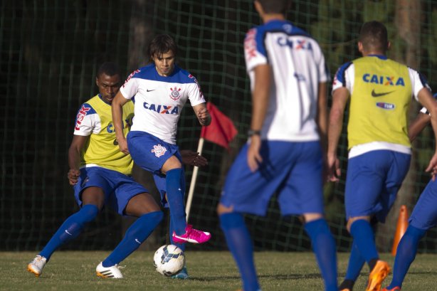 Durante o treino esta tarde no Hotel Fazenda das Amoreiras na cidade de Extrema/MG. O time faz uma intertemporada preparando-se para o próximo jogo dia 17/07 contra o Internacional/RS, na Arena Corinthians, válido pela 10ª rodada do Campeonato Brasileiro de 2014