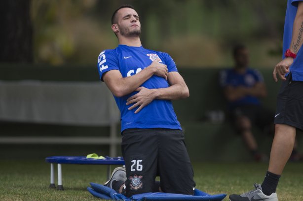Durante o treino desta tarde no Hotel Fazenda das Amorerias, na cidade de Extrema/MG. O time faz uma intertemporada preparando-se para o próximo jogo dia 17/07 contra o Internacional/RS, na Arena Corinthians, válido pela 10ª rodada do Campeonato Brasileiro de 2014