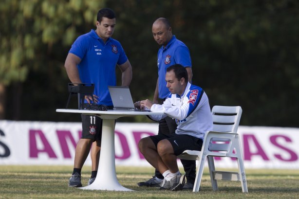 Durante o treino desta tarde no Hotel Fazenda das Amorerias, na cidade de Extrema/MG. O time faz uma intertemporada preparando-se para o próximo jogo dia 17/07 contra o Internacional/RS, na Arena Corinthians, válido pela 10ª rodada do Campeonato Brasileiro de 2014