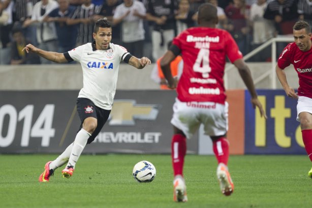 Durante o jogo entre Corinthians x Internacional/RS, realizada esta noite na Arena Corinthians, válida pela 10ª rodada do Campeonato Brasileiro de 2014