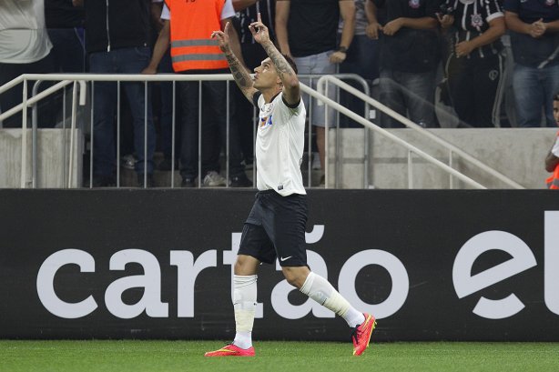Durante o jogo entre Corinthians x Internacional/RS, realizada esta noite na Arena Corinthians, válida pela 10ª rodada do Campeonato Brasileiro de 2014