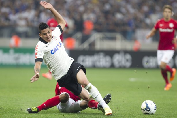 Durante o jogo entre Corinthians x Internacional/RS, realizada esta noite na Arena Corinthians, válida pela 10ª rodada do Campeonato Brasileiro de 2014