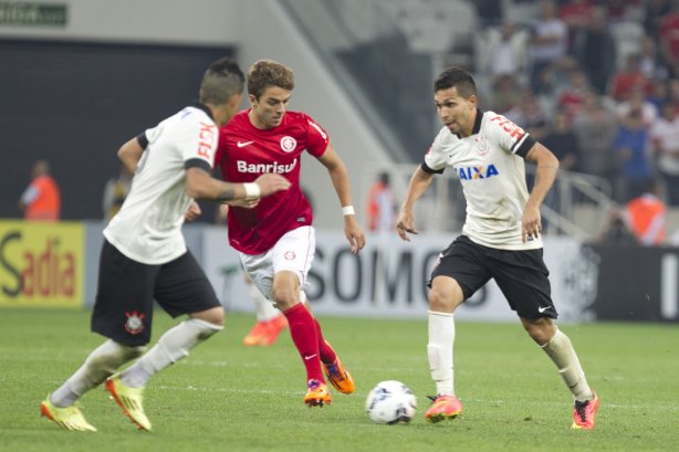 Durante o jogo entre Corinthians x Internacional/RS, realizada esta noite na Arena Corinthians, válida pela 10ª rodada do Campeonato Brasileiro de 2014