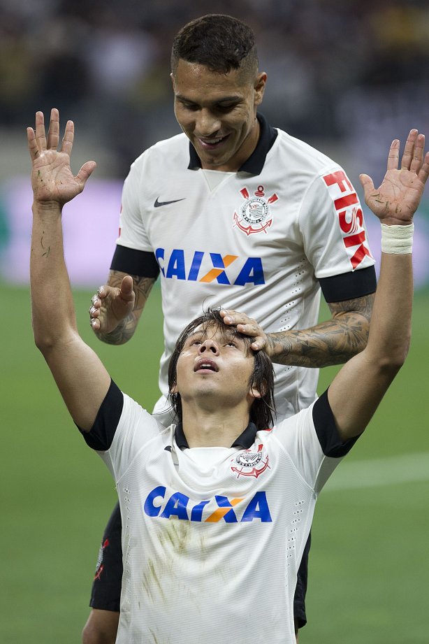 Durante o jogo entre Corinthians x Bahia/BA, realizada esta noite na Arena Corinthians, jogo de ida válido pela Copa do Brasil 2014