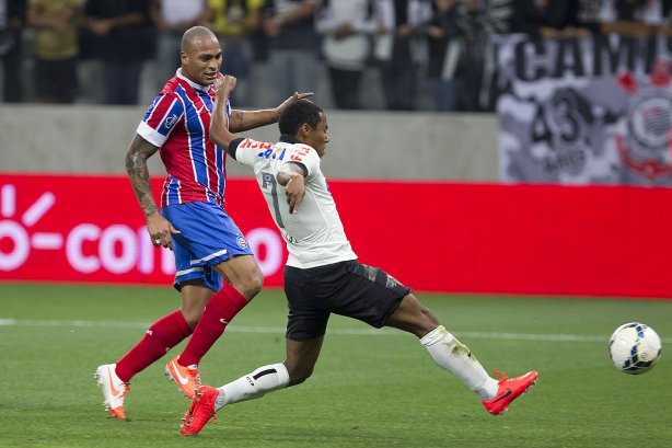 Durante o jogo entre Corinthians x Bahia/BA, realizada esta noite na Arena Corinthians, jogo de ida válido pela Copa do Brasil 2014