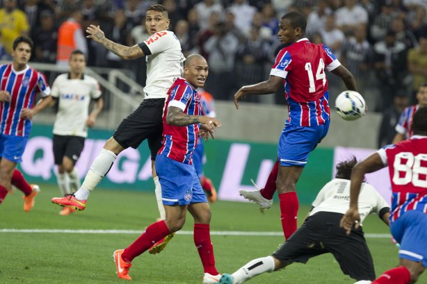 Durante o jogo entre Corinthians x Bahia/BA, realizada esta noite na Arena Corinthians, jogo de ida válido pela Copa do Brasil 2014