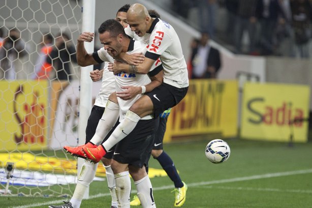 Durante o jogo entre Corinthians x Bahia/BA, realizada esta noite na Arena Corinthians, jogo de ida válido pela Copa do Brasil 2014