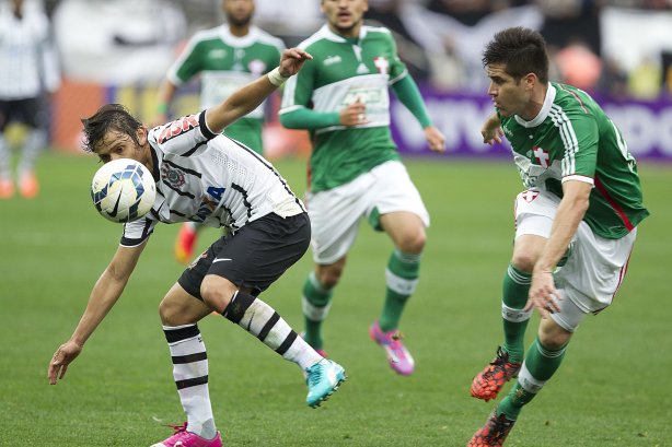 Durante o jogo entre Corinthians x Palmeiras, realizado esta tarde na Arena Corinthians, válido pela 12ª rodada do Campeonato Brasileiro de 2014