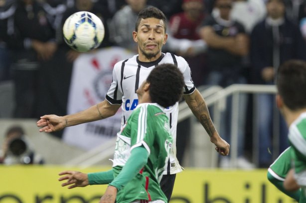 Durante o jogo entre Corinthians x Palmeiras, realizado esta tarde na Arena Corinthians, válido pela 12ª rodada do Campeonato Brasileiro de 2014
