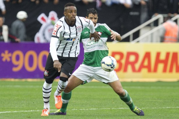 Durante o jogo entre Corinthians x Palmeiras, realizado esta tarde na Arena Corinthians, válido pela 12ª rodada do Campeonato Brasileiro de 2014