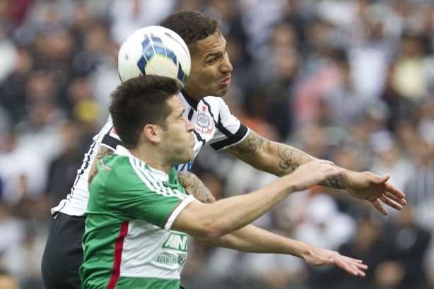 Durante o jogo entre Corinthians x Palmeiras, realizado esta tarde na Arena Corinthians, válido pela 12ª rodada do Campeonato Brasileiro de 2014