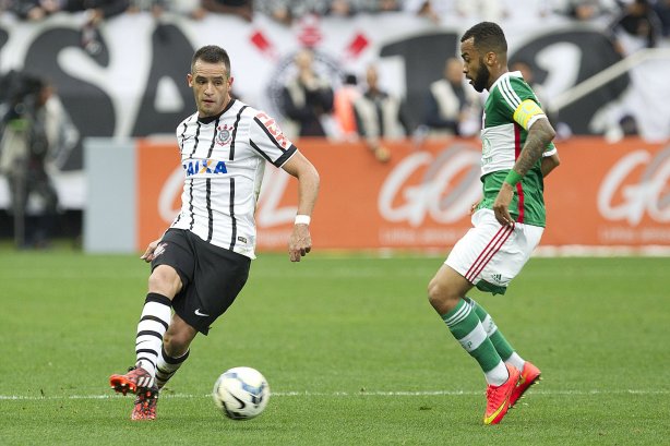 Durante o jogo entre Corinthians x Palmeiras, realizado esta tarde na Arena Corinthians, válido pela 12ª rodada do Campeonato Brasileiro de 2014