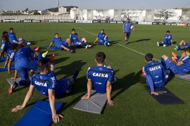 Durante o treino desta tarde no CT Joaquim Grava, Parque Ecológico do Tiete, zona leste de São Paulo. O próximo jogo da equipe será domingo, dia 03/08, contra o Coritiba, no estádio Couto Pereira, jogo válido pela 13ª rodada do Campeonato Brasileiro de 2014