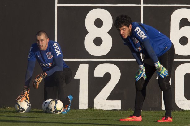 Durante o treino desta tarde no CT Joaquim Grava, Parque Ecológico do Tiete, zona leste de São Paulo. O próximo jogo da equipe será domingo, dia 03/08, contra o Coritiba, no estádio Couto Pereira, jogo válido pela 13ª rodada do Campeonato Brasileiro de 2014