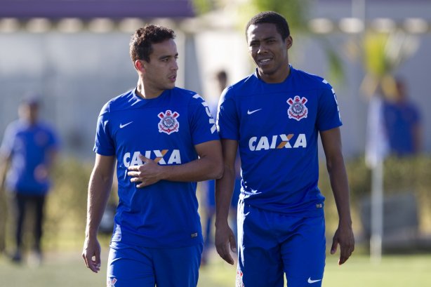 Durante o treino desta tarde no CT Joaquim Grava, Parque Ecológico do Tiete, zona leste de São Paulo. O próximo jogo da equipe será domingo, dia 03/08, contra o Coritiba, no estádio Couto Pereira, jogo válido pela 13ª rodada do Campeonato Brasileiro de 2014