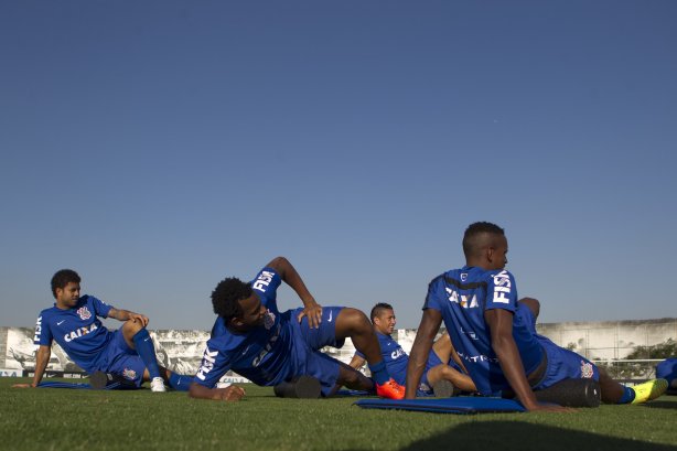Durante o treino desta tarde no CT Joaquim Grava, Parque Ecológico do Tiete, zona leste de São Paulo. O próximo jogo da equipe será domingo, dia 03/08, contra o Coritiba, no estádio Couto Pereira, jogo válido pela 13ª rodada do Campeonato Brasileiro de 2014