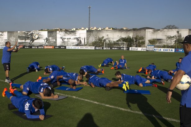 Durante o treino desta tarde no CT Joaquim Grava, Parque Ecológico do Tiete, zona leste de São Paulo. O próximo jogo da equipe será domingo, dia 03/08, contra o Coritiba, no estádio Couto Pereira, jogo válido pela 13ª rodada do Campeonato Brasileiro de 2014