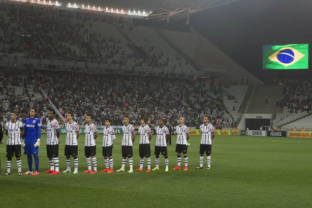 Durante o jogo entre Corinthians x Atlético-MG, realizado esta noite na Arena Corinthians, válido pela 20ª rodada do Campeonato Brasileiro de 2014