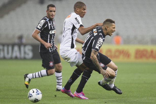 Durante o jogo entre Corinthians x Atlético-MG, realizado esta noite na Arena Corinthians, válido pela 20ª rodada do Campeonato Brasileiro de 2014