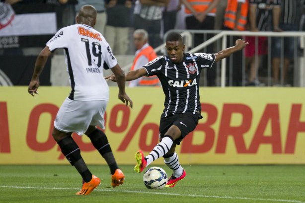 Durante o jogo entre Corinthians x Atlético-MG, realizado esta noite na Arena Corinthians, válido pela 20ª rodada do Campeonato Brasileiro de 2014
