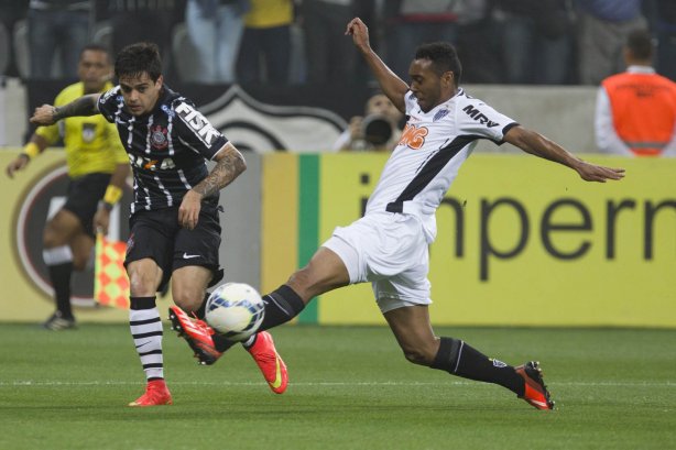 Durante o jogo entre Corinthians x Atlético-MG, realizado esta noite na Arena Corinthians, válido pela 20ª rodada do Campeonato Brasileiro de 2014