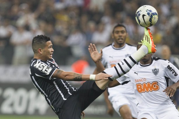 Durante o jogo entre Corinthians x Atlético-MG, realizado esta noite na Arena Corinthians, válido pela 20ª rodada do Campeonato Brasileiro de 2014