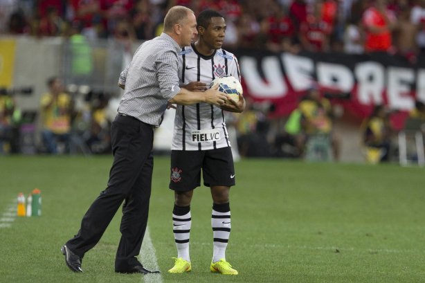 Durante o jogo entre Flamengo x Corinthians, realizado esta tarde no estádio do Maracanã, válido pela 21ª rodada do Campeonato Brasileiro de 2014
