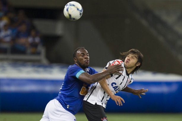 Durante o jogo entre Cruzeiro x Corinthians, realizado esta noite no Mineirão, válido pela 27ª rodada do Campeonato Brasileiro de 2014
