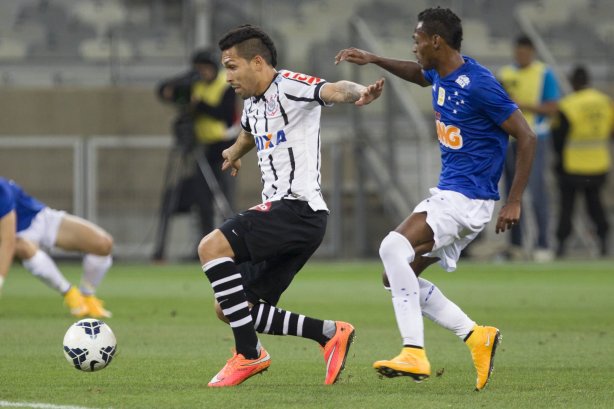 Durante o jogo entre Cruzeiro x Corinthians, realizado esta noite no Mineirão, válido pela 27ª rodada do Campeonato Brasileiro de 2014