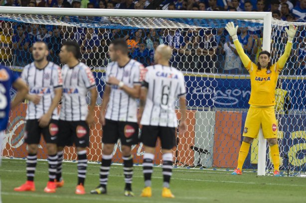 Durante o jogo entre Cruzeiro x Corinthians, realizado esta noite no Mineirão, válido pela 27ª rodada do Campeonato Brasileiro de 2014