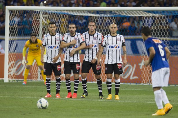 Durante o jogo entre Cruzeiro x Corinthians, realizado esta noite no Mineirão, válido pela 27ª rodada do Campeonato Brasileiro de 2014