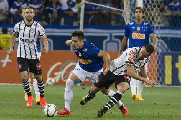 Durante o jogo entre Cruzeiro x Corinthians, realizado esta noite no Mineirão, válido pela 27ª rodada do Campeonato Brasileiro de 2014
