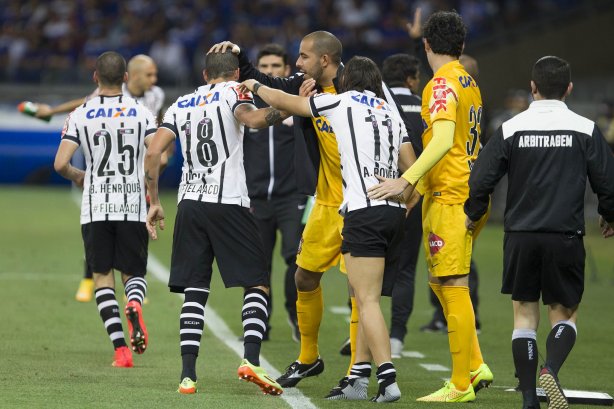 Durante o jogo entre Cruzeiro x Corinthians, realizado esta noite no Mineirão, válido pela 27ª rodada do Campeonato Brasileiro de 2014