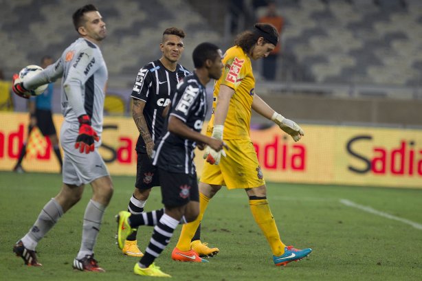 Durante a partida entre Atlético-MG x Corinthians, realizado esta noite no Mineirão, jogo da volta pela Copa do Brasil 2014