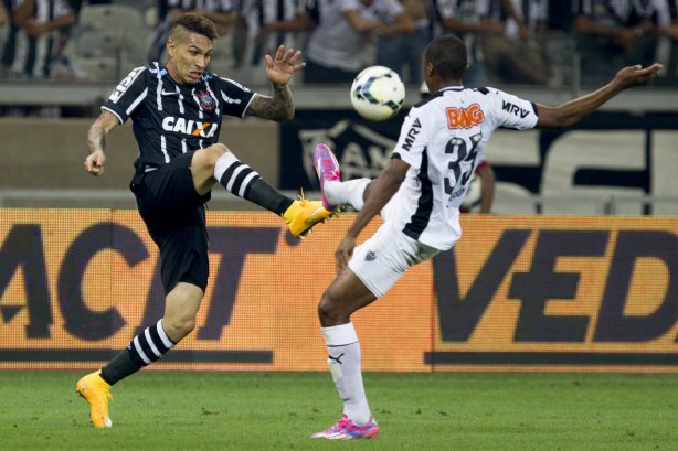 Durante a partida entre Atlético-MG x Corinthians, realizado esta noite no Mineirão, jogo da volta pela Copa do Brasil 2014
