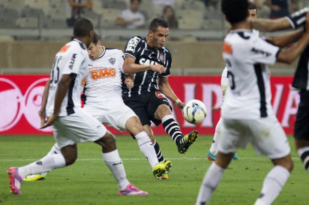 Durante a partida entre Atlético-MG x Corinthians, realizado esta noite no Mineirão, jogo da volta pela Copa do Brasil 2014