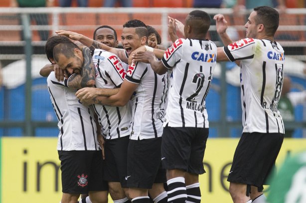 Durante a partida entre Palmeiras x Corinthians, realizada esta tarde no estádio do Pacaembu, válida pela 31ª rodada do Campeonato Brasileiro de 2014