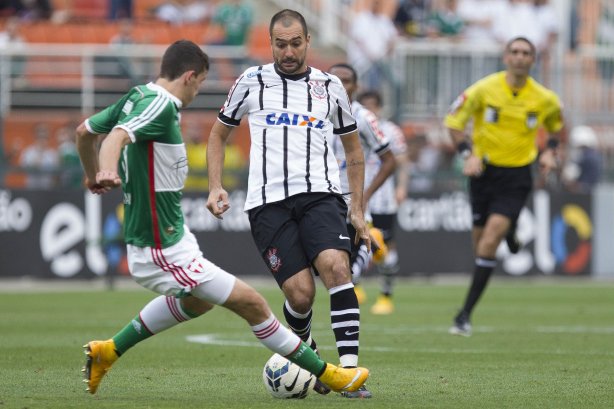 Durante a partida entre Palmeiras x Corinthians, realizada esta tarde no estádio do Pacaembu, válida pela 31ª rodada do Campeonato Brasileiro de 2014