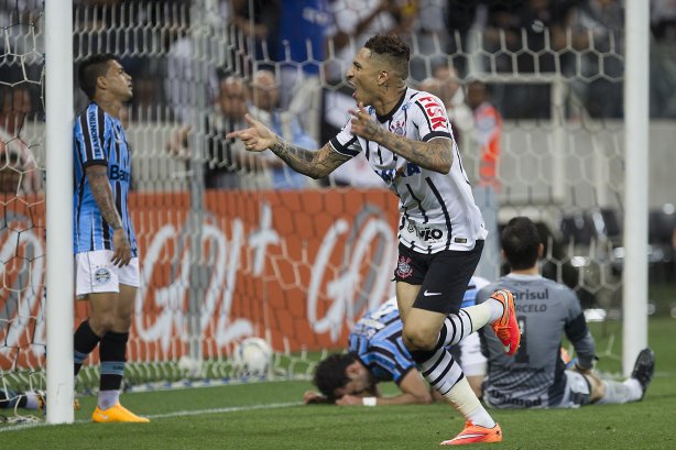 Durante o jogo entre Corinthians x Grêmio, realizado esta tarde na Arena Corinthians, válido pela 36ª rodada do Campeonato Brasileiro de 2014