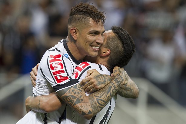Durante o jogo entre Corinthians x Grêmio, realizado esta tarde na Arena Corinthians, válido pela 36ª rodada do Campeonato Brasileiro de 2014
