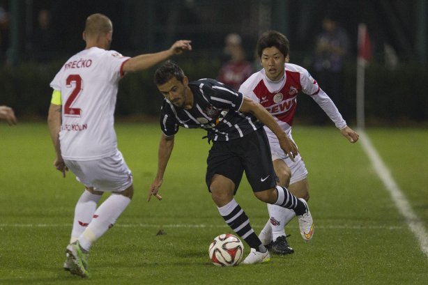Durante o jogo entre Colonia/Alemanha x Corinthians/Brasl, realizado esta noite no ESPN Wide World of Sports Complex na cidade de Orlando/EUA, válido pela Florida Cup 2015