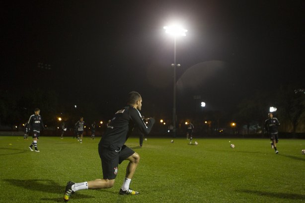 Nos vestiários antes do jogo entre Colonia/Alemanha x Corinthians/Brasl, realizado esta noite no ESPN Wide World of Sports Complex na cidade de Orlando/EUA, válido pela Florida Cup 2015