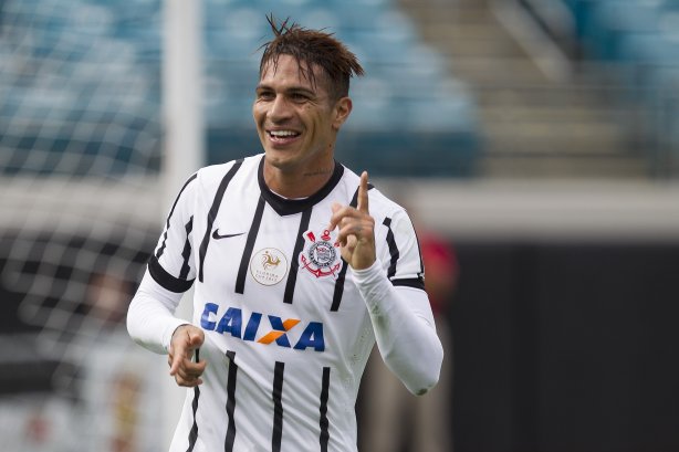 Durante o jogo entre Corinthians/Brasil x Bayer Leverkusen/Alemanha realizado esta tarde no Everbank Field, na cidade de Jacksonville/EUA, válido pela Florida Cup 2015