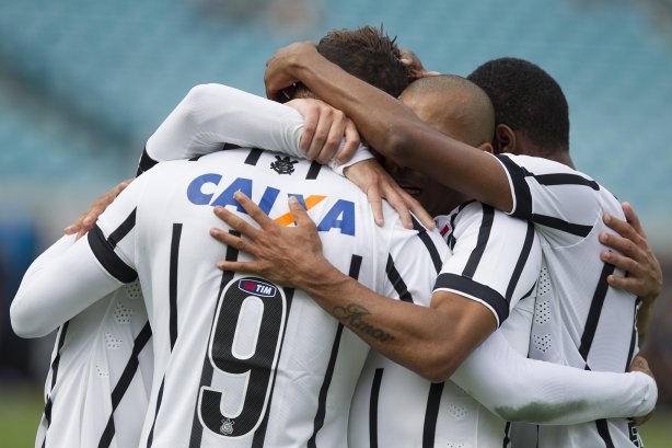 Durante o jogo entre Corinthians/Brasil x Bayer Leverkusen/Alemanha realizado esta tarde no Everbank Field, na cidade de Jacksonville/EUA, válido pela Florida Cup 2015