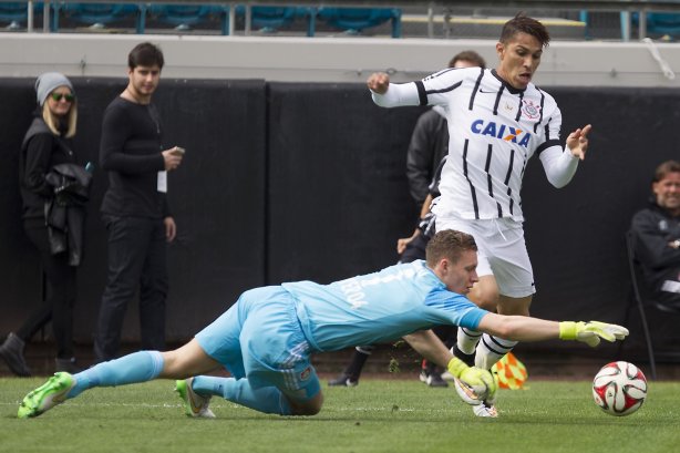 Durante o jogo entre Corinthians/Brasil x Bayer Leverkusen/Alemanha realizado esta tarde no Everbank Field, na cidade de Jacksonville/EUA, válido pela Florida Cup 2015