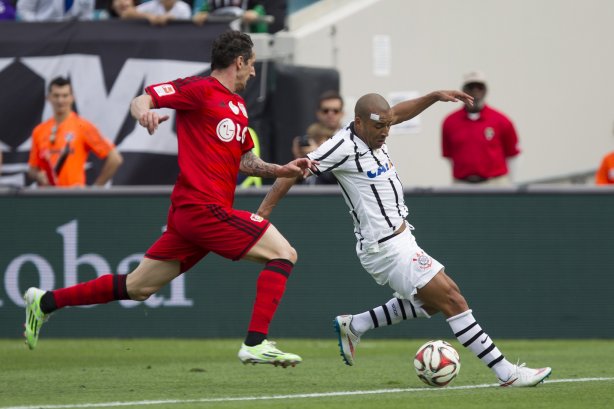 Durante o jogo entre Corinthians/Brasil x Bayer Leverkusen/Alemanha realizado esta tarde no Everbank Field, na cidade de Jacksonville/EUA, válido pela Florida Cup 2015